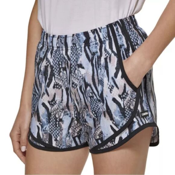 NWT 2 Calvin Klein Women's Comfortable‎ Fashion Print Running Shorts Size XS - Picture 9 of 9